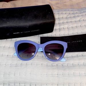 NWOT Marc By Marc Jacobs Periwinkle Cateye Sunglasses